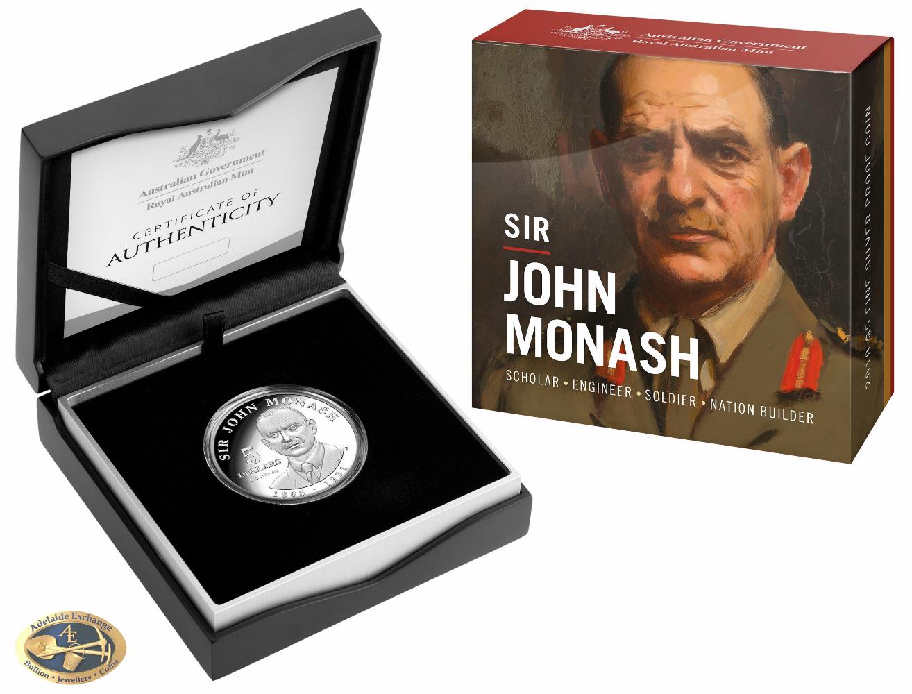 2018 Sir John Monash Dollar coin